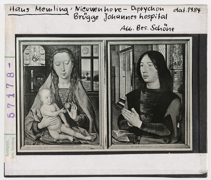 Vorschaubild Hans Memling: Nieuwenhove-Diptychon. Brügge, Johanneshospital 
